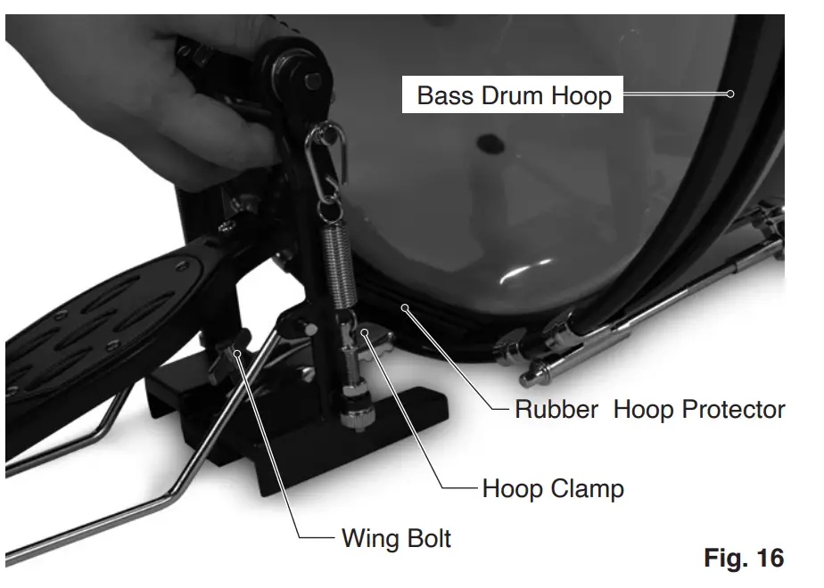 Drum Pedal Assembly