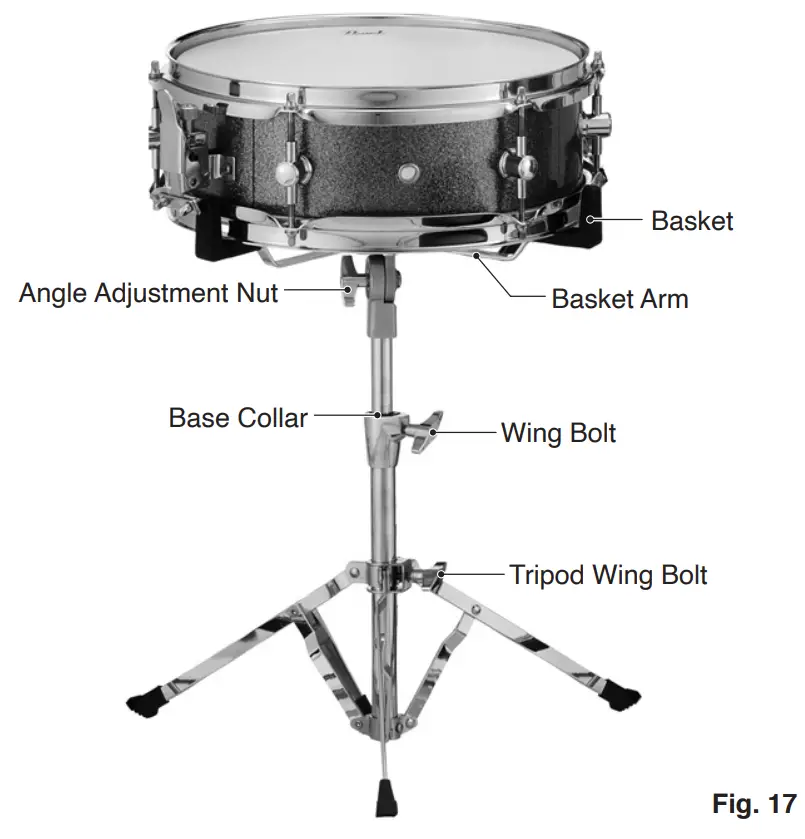 Snare Stand Assembly