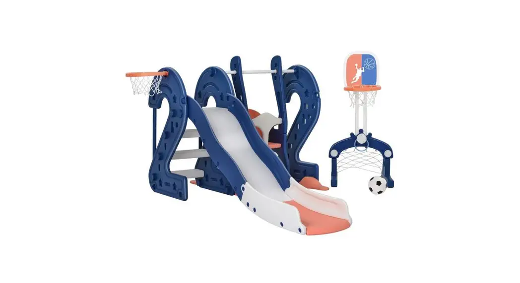 Unbranded Lmm283012c 6-in-1 Blue Toddler Slide Kids Playground Climber Playset User Manual Unbranded Lmm283012c 6-in-1 Blue Toddler Slide Kids Playground Climber Playset User Manual