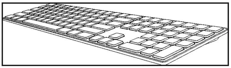 TIETI K01BT Wireless Keyboard
