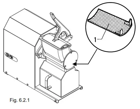 SIRMAN HP 2 Heavy Duty Hard Cheese Grater - extractables