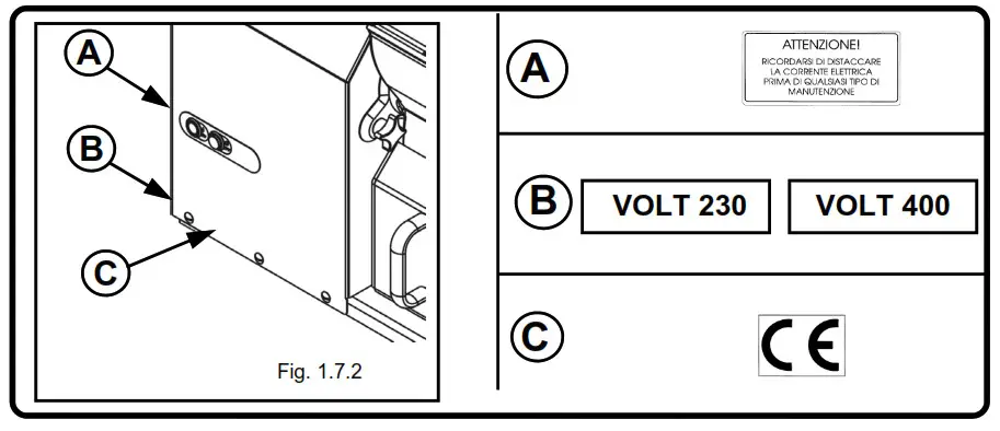 SIRMAN HP 2 Heavy Duty Hard Cheese Grater - fitted