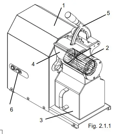 SIRMAN HP 2 Heavy Duty Hard Cheese Grater - machine