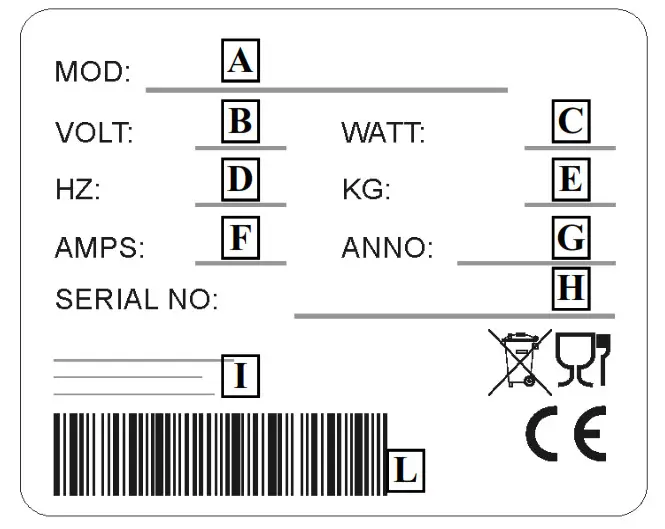 SIRMAN HP 2 Heavy Duty Hard Cheese Grater - power
