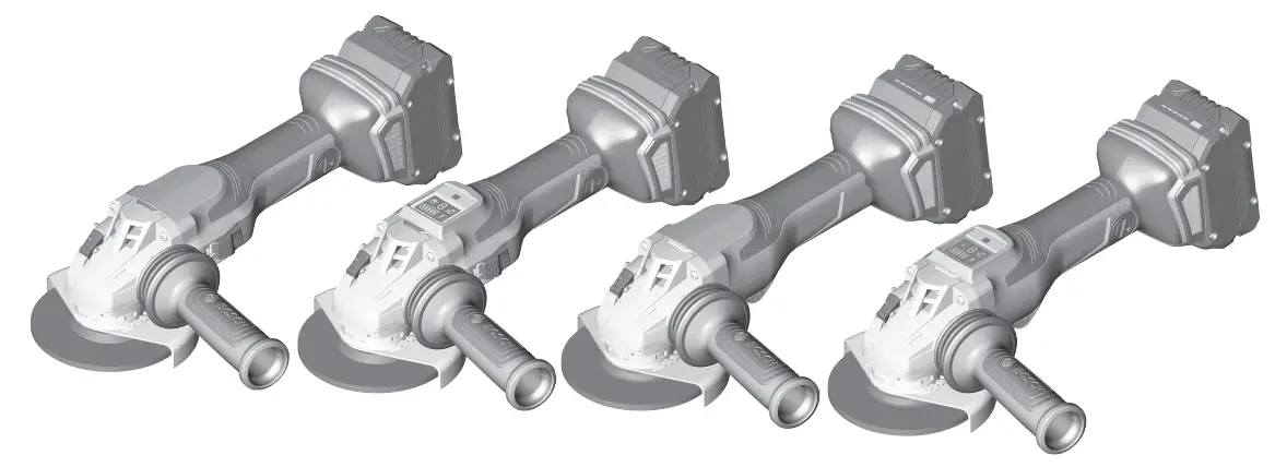 BOSCH GWS 18V 15 C Angle Grinder 