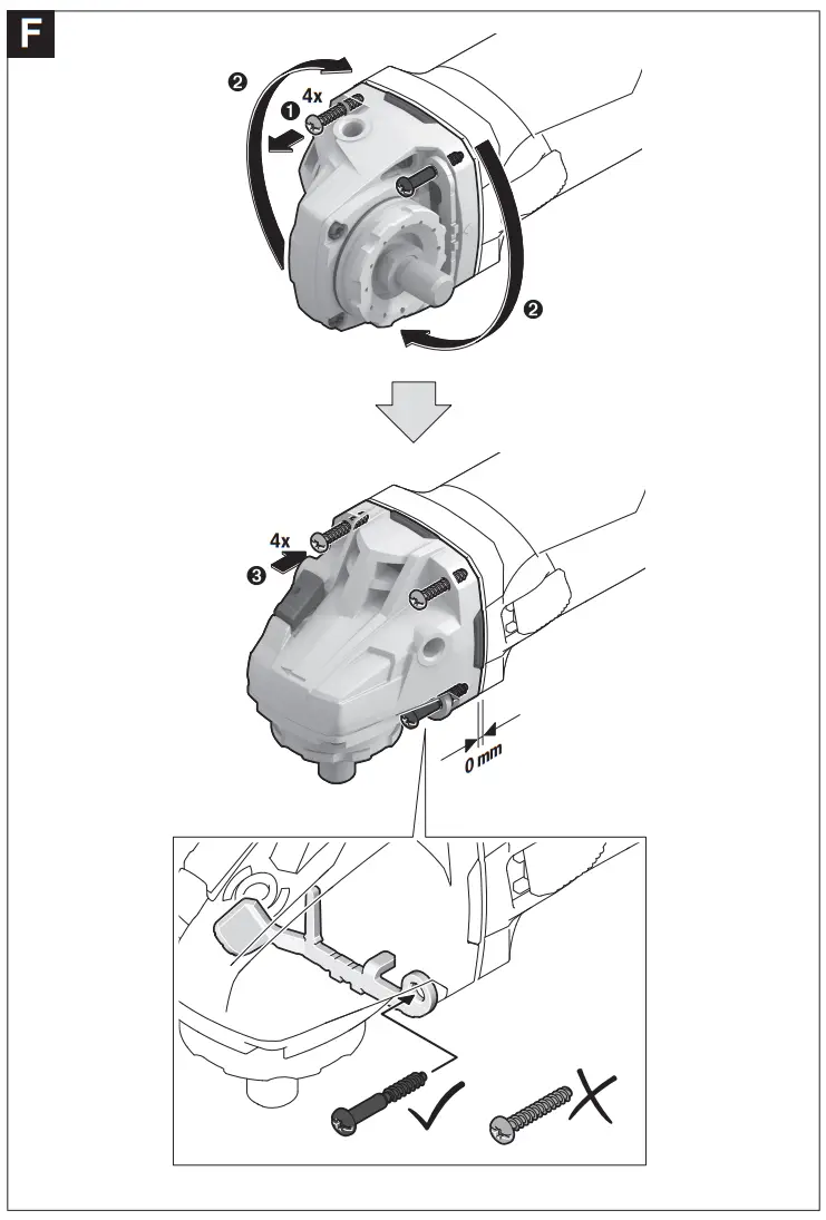 BOSCH GWS 18V 15 C Angle Grinder -Figure 3