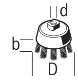 BOSCH GWS 18V 15 C Angle Grinder - Max 3