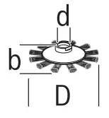 BOSCH GWS 18V 15 C Angle Grinder - Max 4