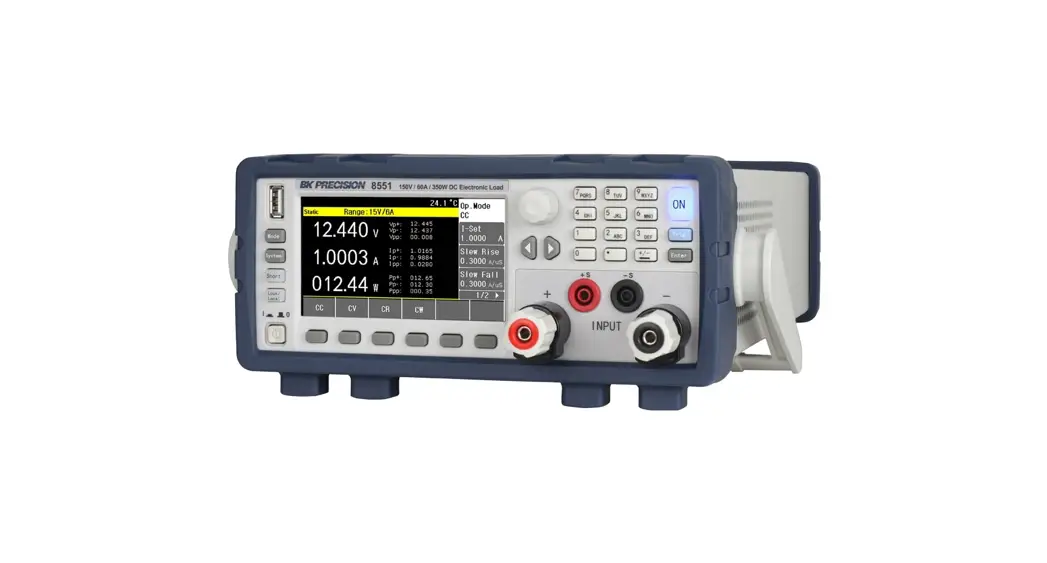 B K Precision 8550 Series Programmable Dc Electronic Loads User Guide