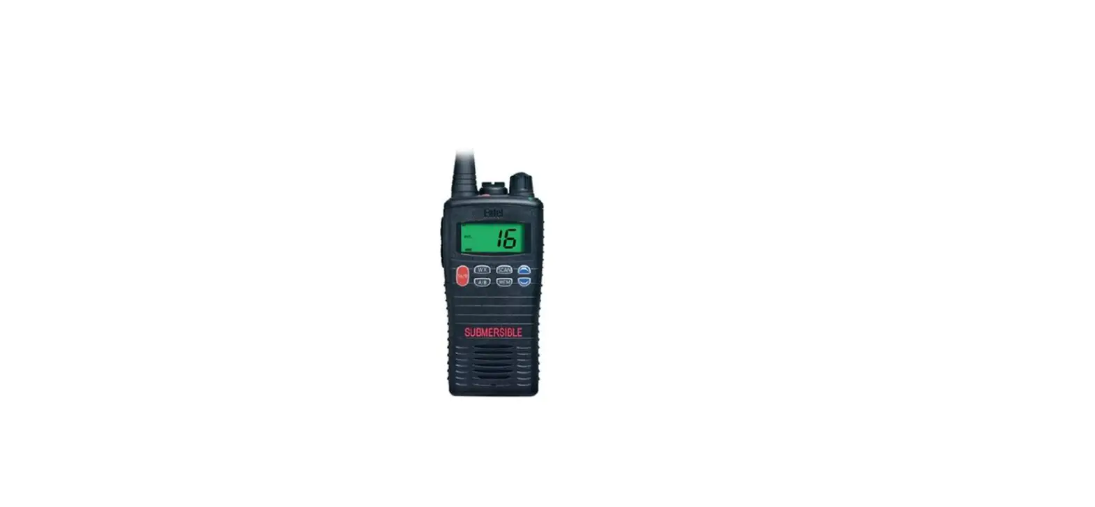 Entel Ht644 Vhf Lcd Marine Two Way Radio User Guide