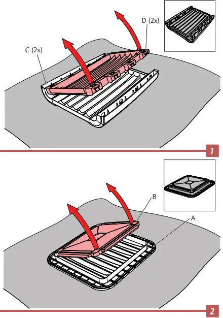 KETER 573028 Small Balcony Table - Fig2