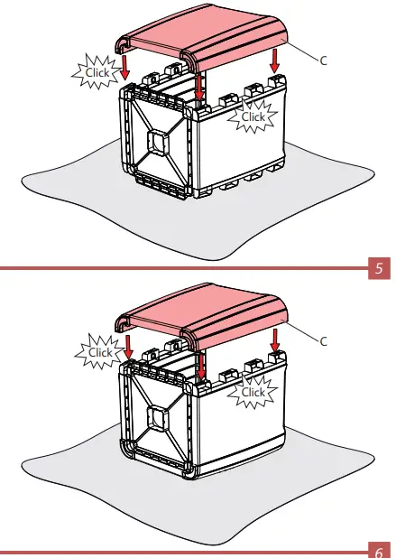 KETER 573028 Small Balcony Table - Fig4