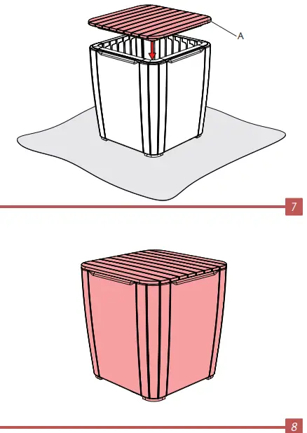 KETER 573028 Small Balcony Table - Fig5