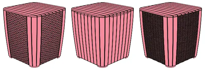 KETER 573028 Small Balcony Table