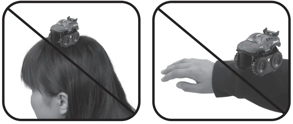 vtech 563903 Monster Truck and Track Car Racing Toy - body or hair