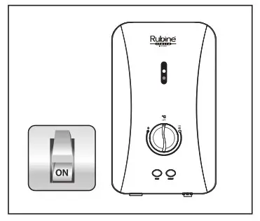 Rubine FLUSSO Series Water Heater - power