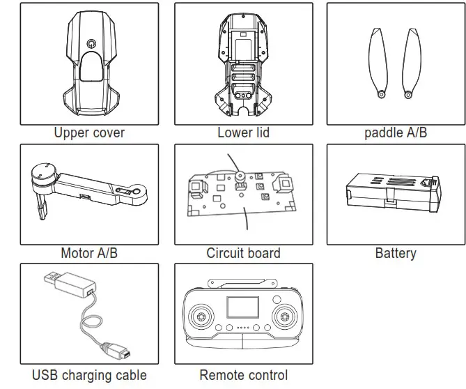Toys Firm RG109MAX Brushless EPS Four Axis Aerial Photography UAV Toy Aircraft - fig21