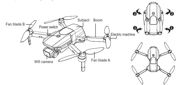 Toys Firm RG109MAX Brushless EPS Four Axis Aerial Photography UAV Toy Aircraft - fig5