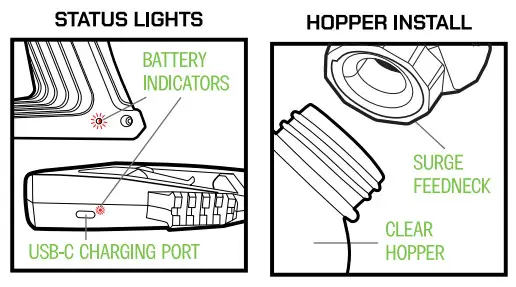 GEL BLASTER SURGE Water Beads and Gel Ball Blasters - fig