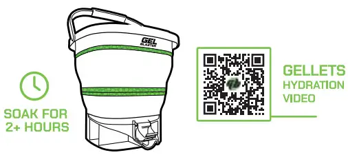 GEL BLASTER SURGE Water Beads and Gel Ball Blasters - qr code