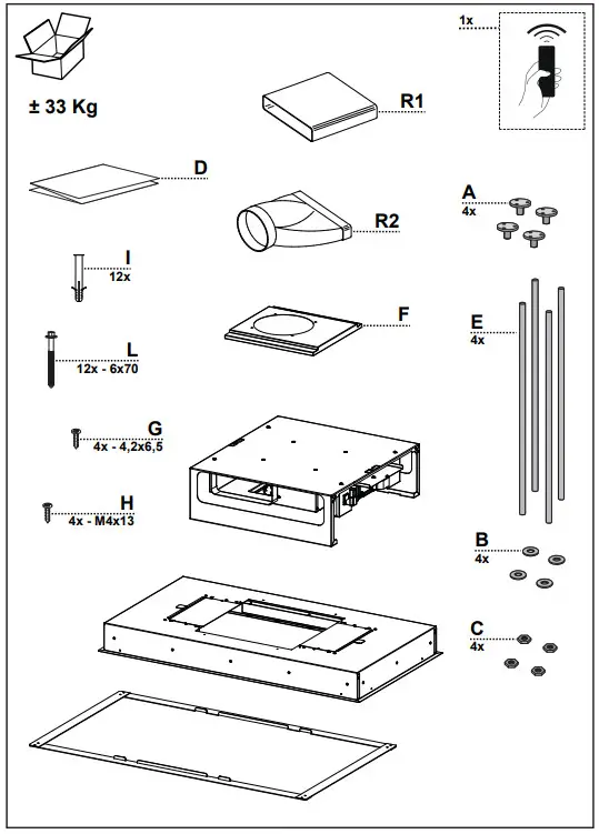 FRANKE FCMY 90 C WHG A FL Mythos Full Light - fig 1