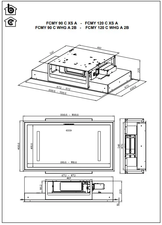 FRANKE FCMY 90 C WHG A FL Mythos Full Light - fig 4
