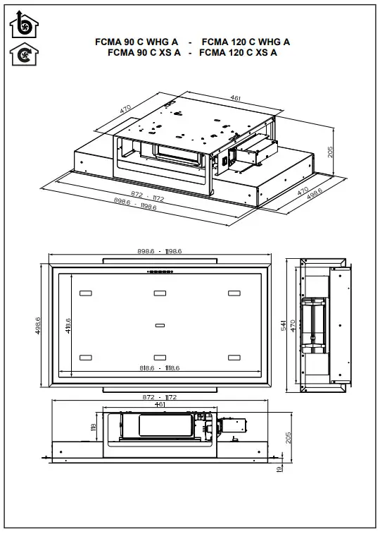 FRANKE FCMY 90 C WHG A FL Mythos Full Light - fig 5