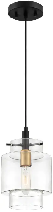 QUOIZEL NAO1507EK Naomi Mini Pendant Light