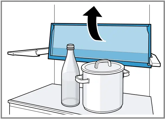 SIEMENS KI86N Fridge Freezer - Variable shelf 2