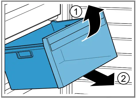 SIEMENS KI86N Fridge Freezer - frozen food container