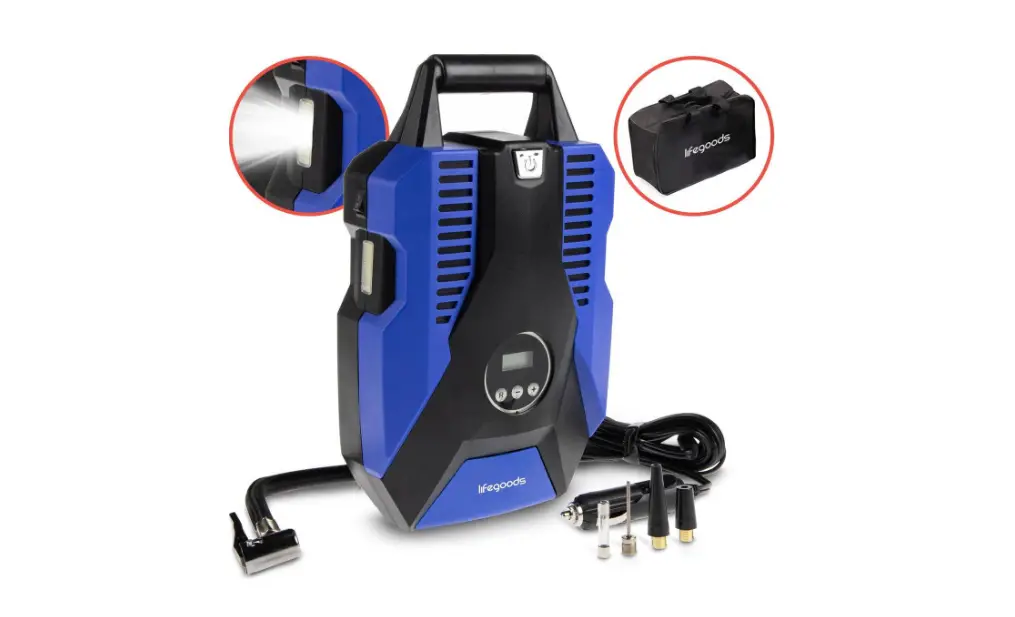 Lifegoods Lg968 Digital Tire Inflator User Manual