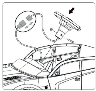 TOYZ-DODGE-CHARGER-Battery-Operated-Ride-On Car-FIG 4