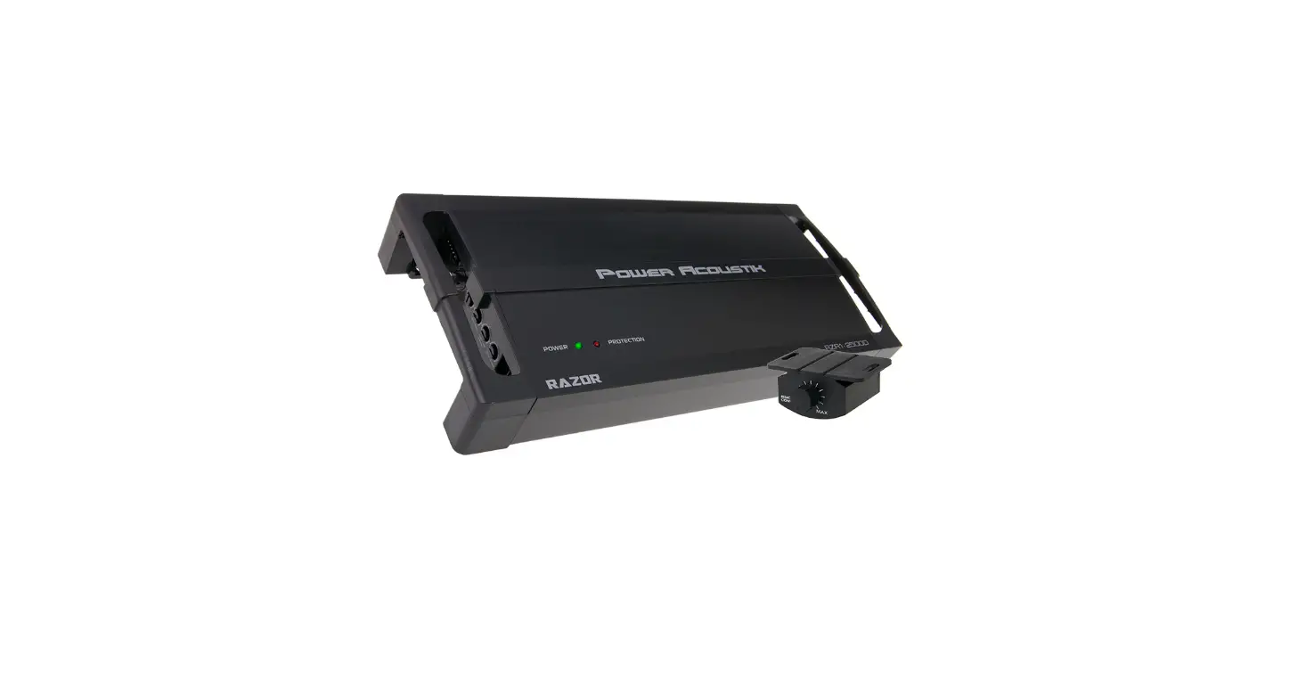Power Acoustik Rzr1 2500d Razor Subwoofer User Manual Power Acoustik Rzr1 2500d Razor Subwoofer User Manual