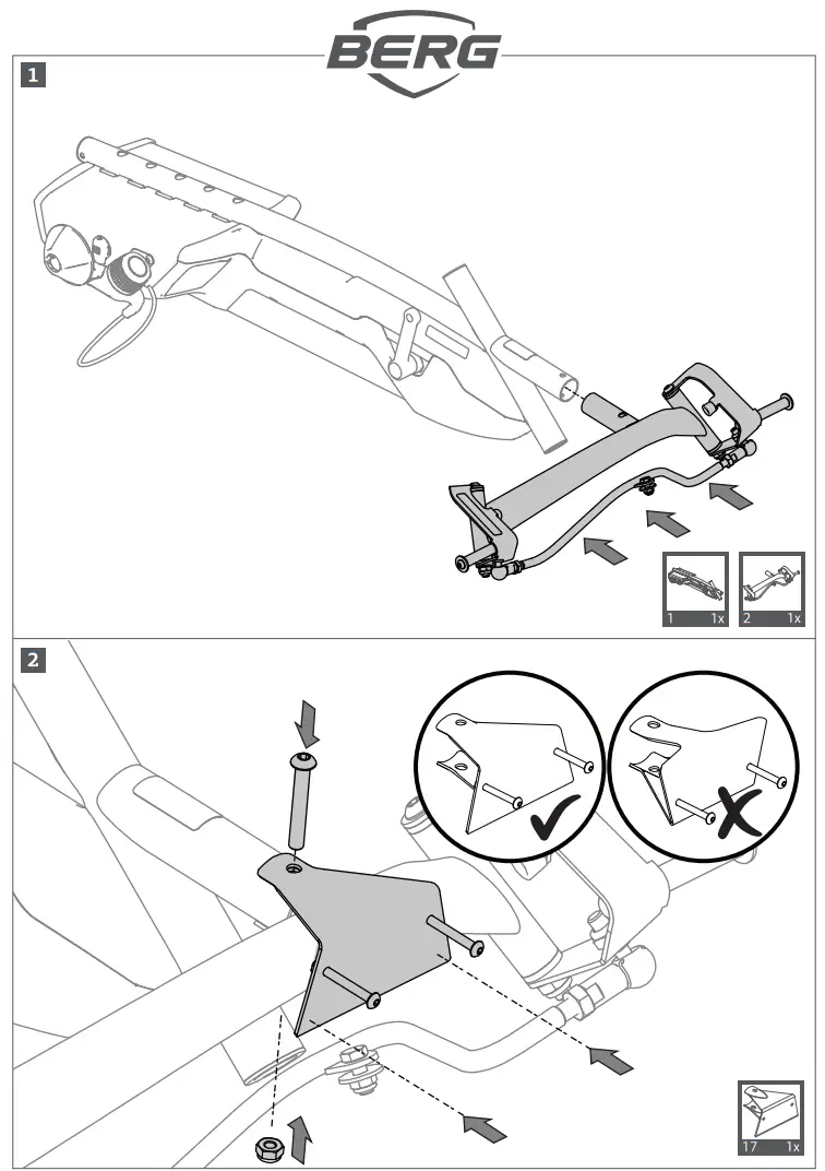 BERG 49.90.00.34 Rally APX Red 3 Gears - Parts 2