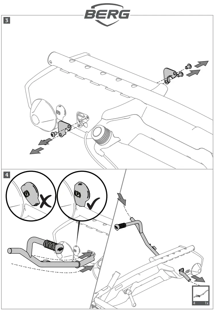BERG 49.90.00.34 Rally APX Red 3 Gears - Parts 3