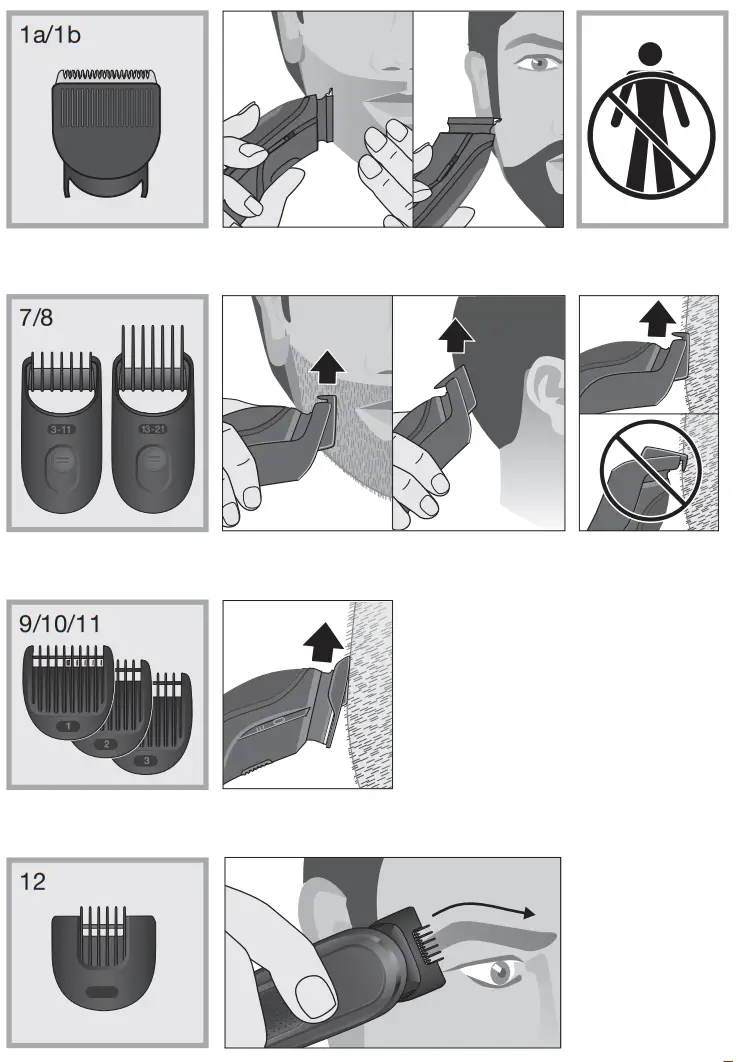 BRAUN MGK 5445 Multi Grooming Kit Hair Beard Trimmer - figere5