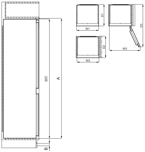 AEG SKB688E1AF Refrigerator-fig1