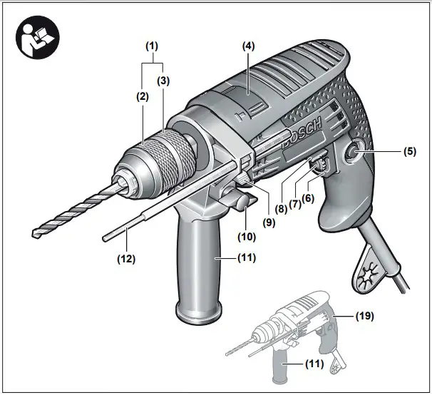 BOSCH GSB 13 RE Hammer Drill - Product Overview 1