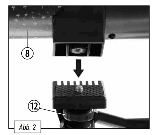 How to assemble the telescope