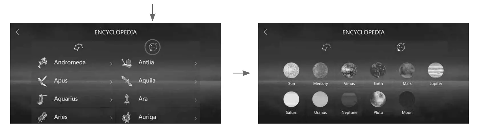 How to install & use the BRESSER AR Telescope app