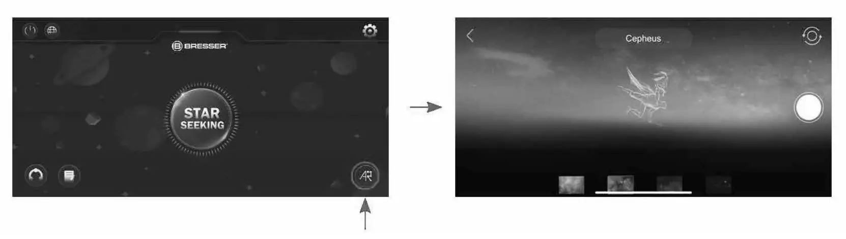 How to install & use the BRESSER AR Telescope app