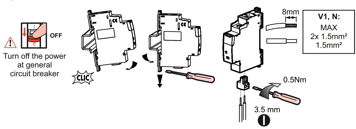 Preparation, connexion