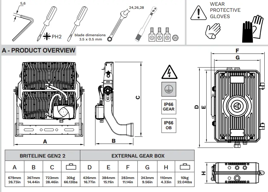 Schreder Briteline Gen2 2 External Version - Figure