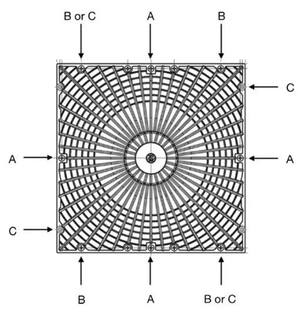 Fasteners Required For Square Retrofit Drain Covers