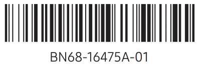 SAMSUNG QN95C Series QLED 4K Smart TV - bar code 1