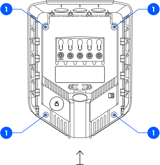 easee 85656EN - Backplate Mounting
