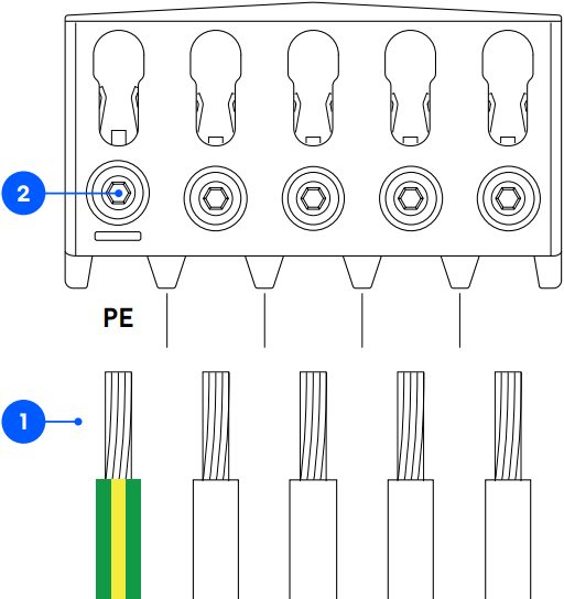 easee 85656EN - Backplate Wiring 1
