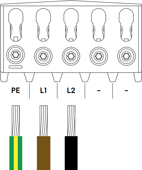 easee 85656EN - Backplate Wiring 5