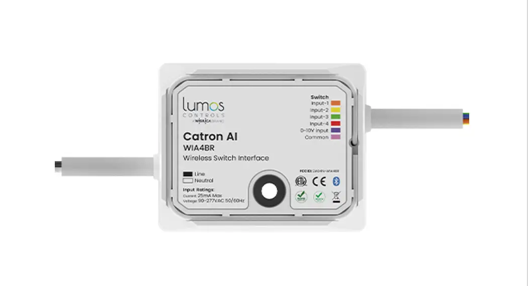 Lumos Controls Catron Ai Ac Powered Switch Interface For Push Button Toggle And Rotary Switches User Manual Lumos Controls Catron Ai Ac Powered Switch Interface For Push Button Toggle And Rotary Switches User Manual