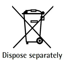 DISPOSE SEPARATELY